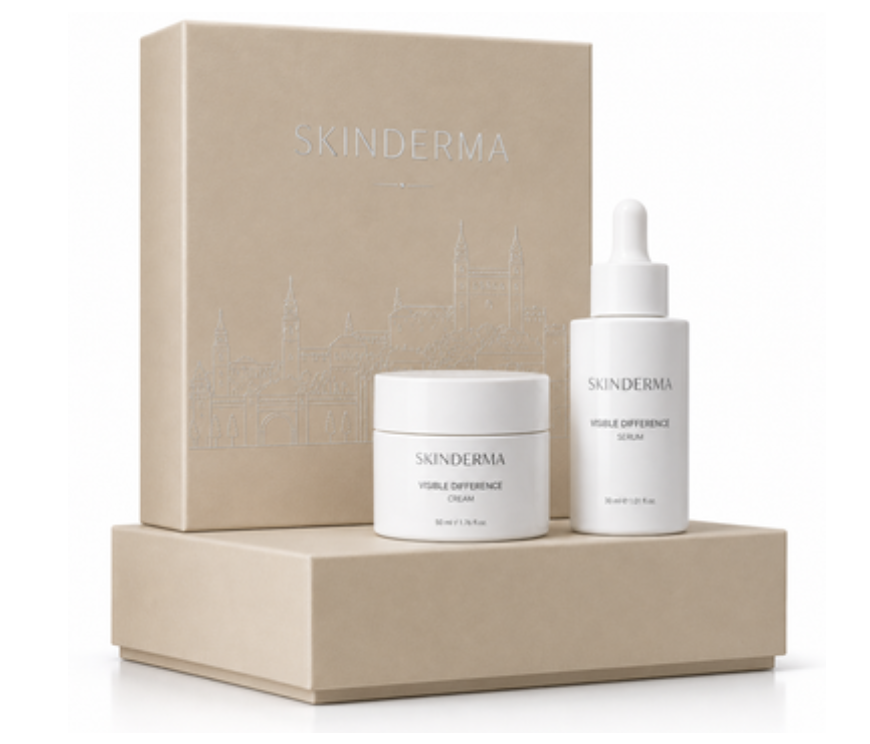 Pack Retinol Visible Difference Cream + Retinol Visible Difference Serum.